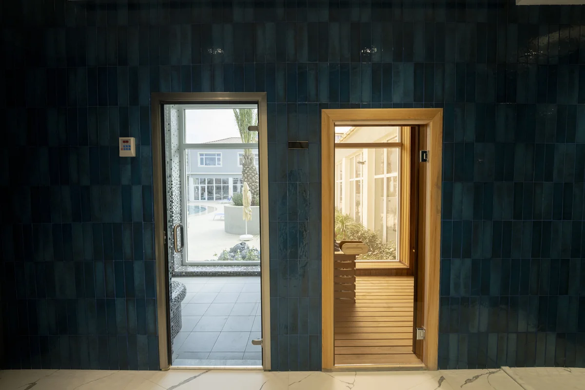 Sauna and hammam in the recovery zone