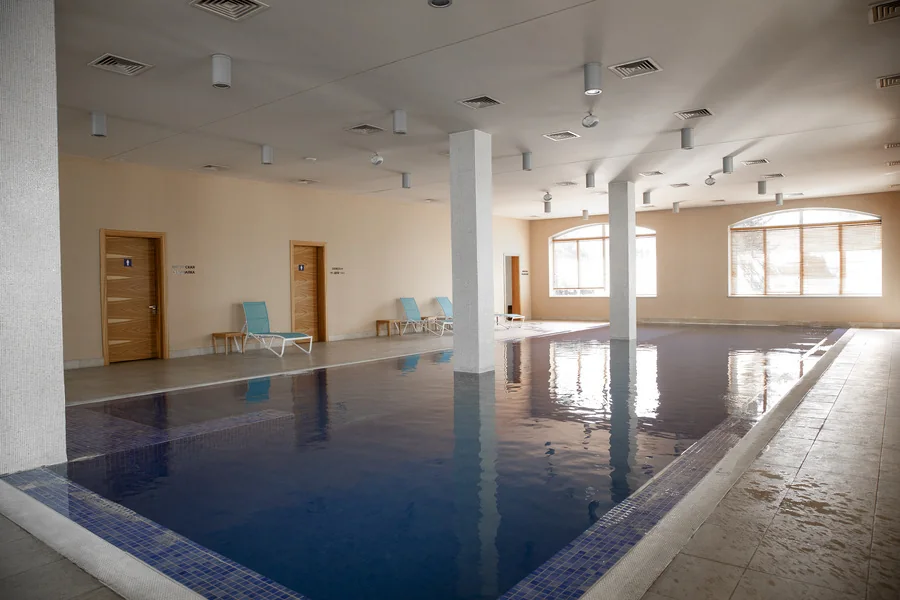The Sea Breeze club's indoor pool